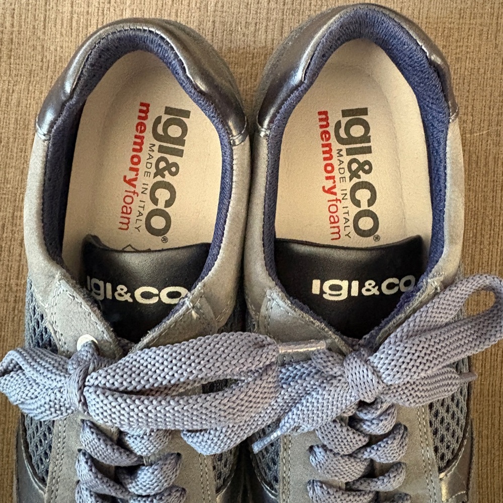 igi & Co blue women’s  sneaker NWTs- 8 - Picture 5 of 7